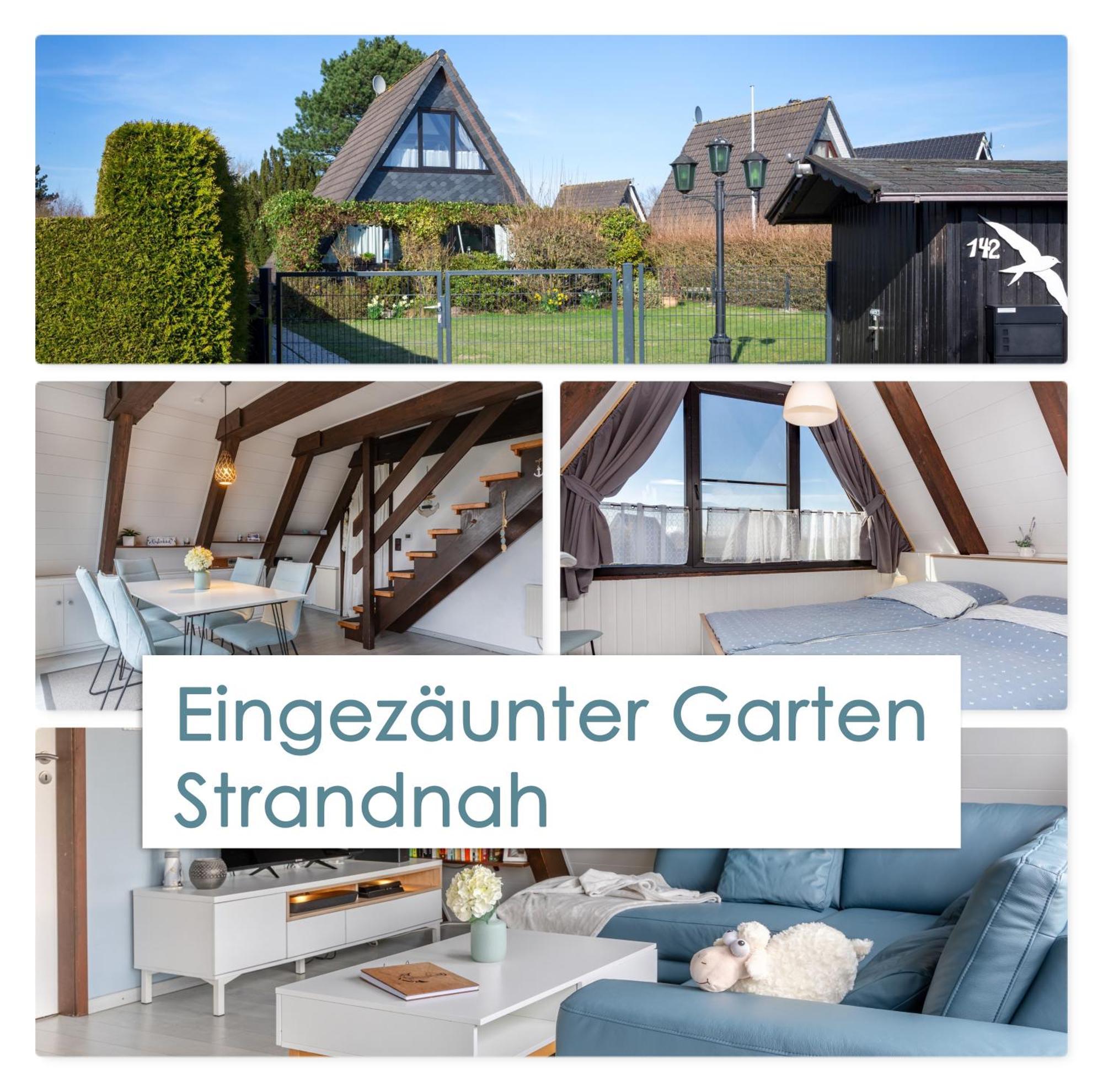 Ferienhaus Kuestenkind - Top Lage - Garten Eingezaeunt 布特亚丁根 外观 照片